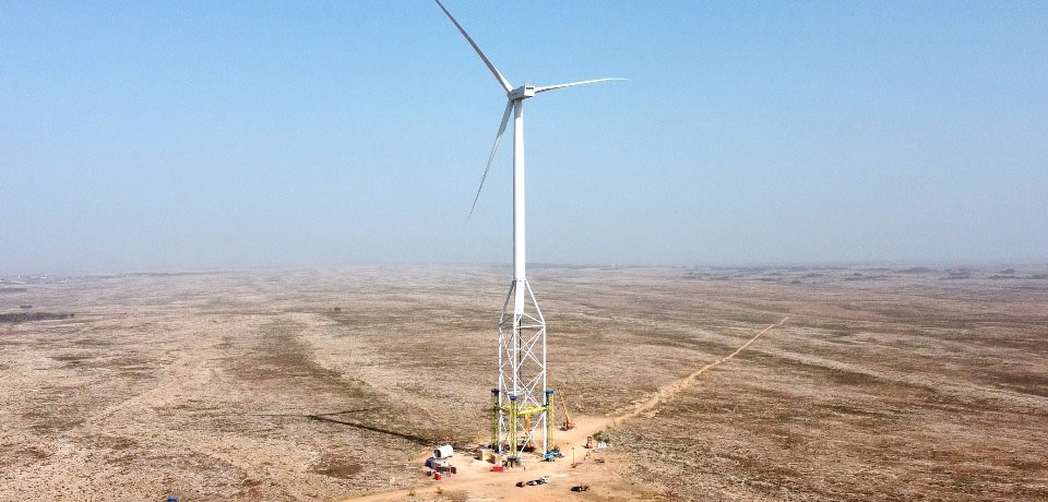 InnoVent et Nabrawind installent la plus haute éolienne d’Afrique