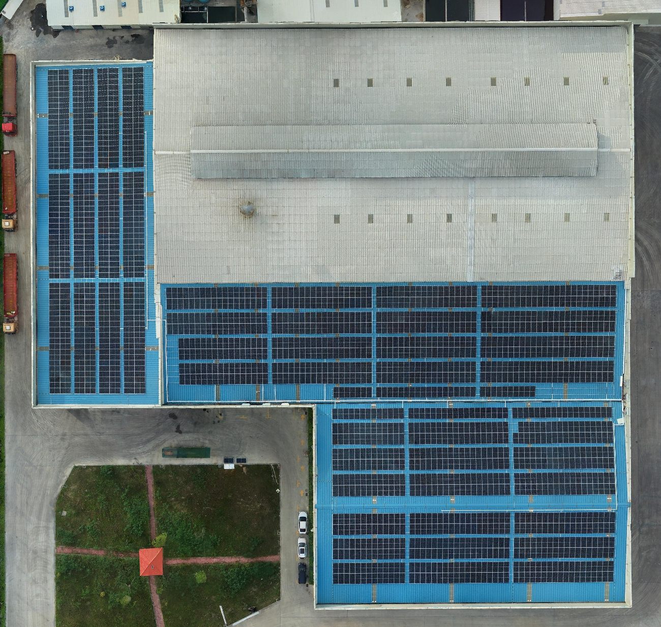 toiture solaire en Chine InnoVent